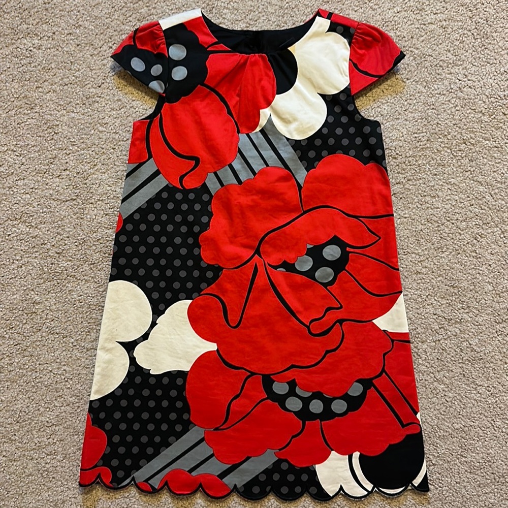 Large floral print Baby Gap dress size 4t